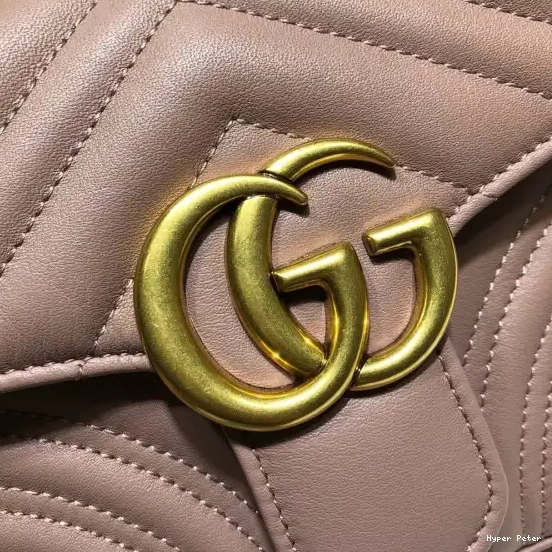 Hyper Peter top GUCCI bag handle mini Marmont GG 0707